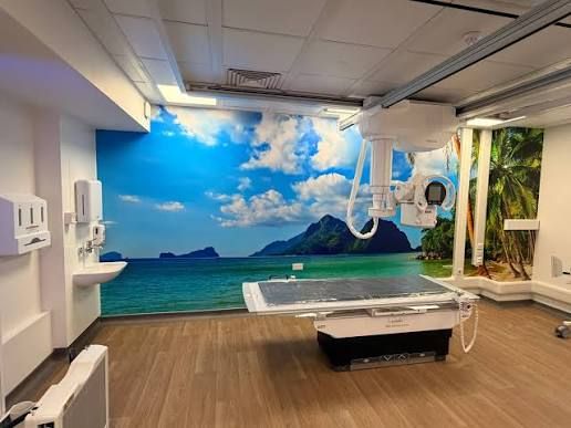 X-ray room at Circle Three Shires Hospital